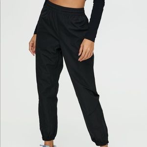 TNA - DOPE DYED TRACKPANT - BLACK